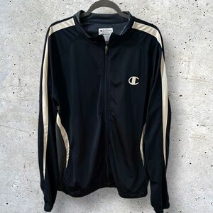 Champion dark blue double dry jacket full zip up size XXL